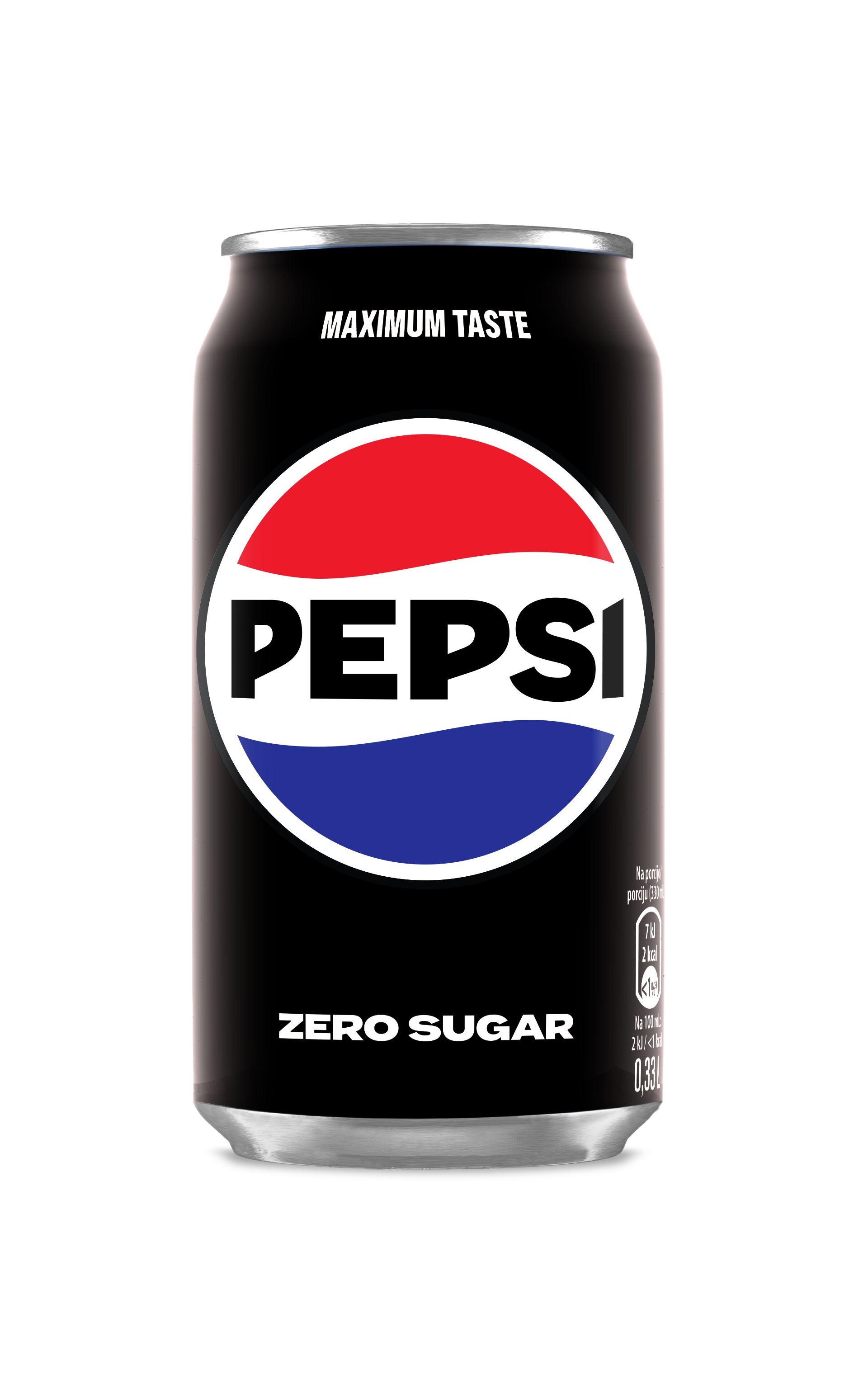 Pepsi Limenka 330ml No Sugar.png